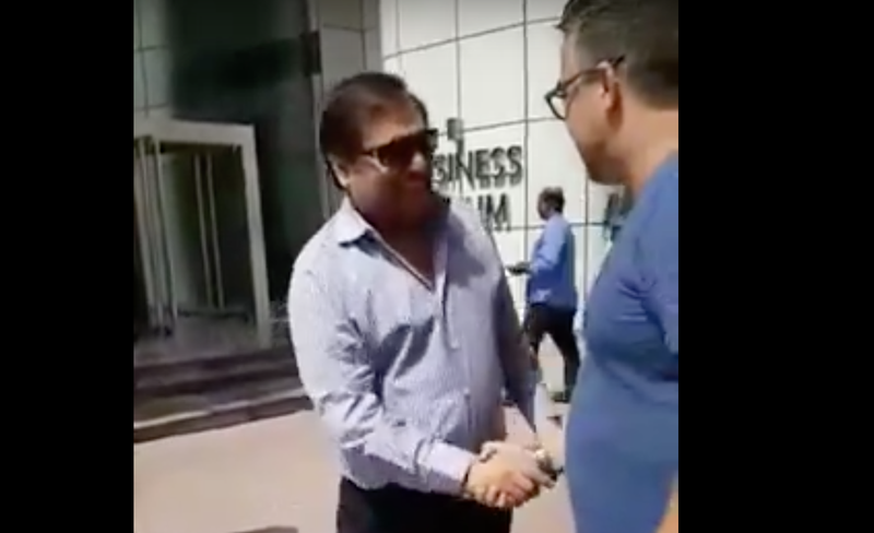 ajay gupta dubai spotted