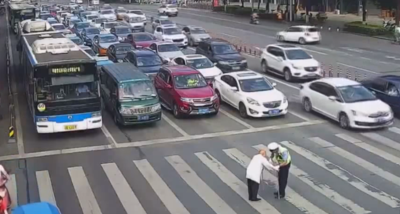 police man china officer