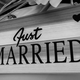 just married sign pexels