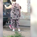 Grandma keeps children in kennel