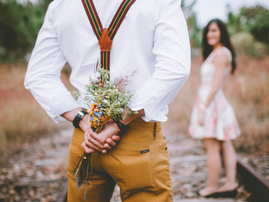 date with flowers pexels