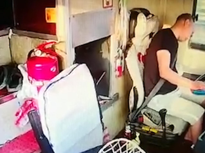 Watch: Heroic passengers to the rescue after bus driver suffers a stroke