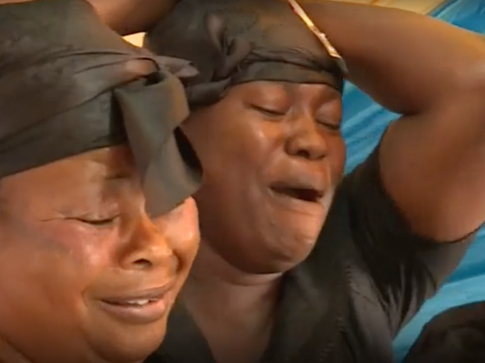 crying at funerals ghana