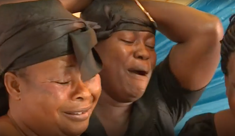 crying at funerals ghana