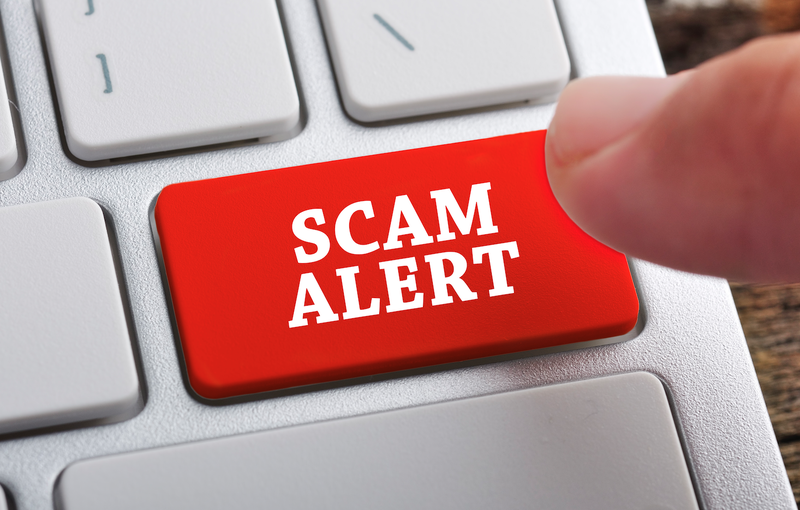 scam alert istock