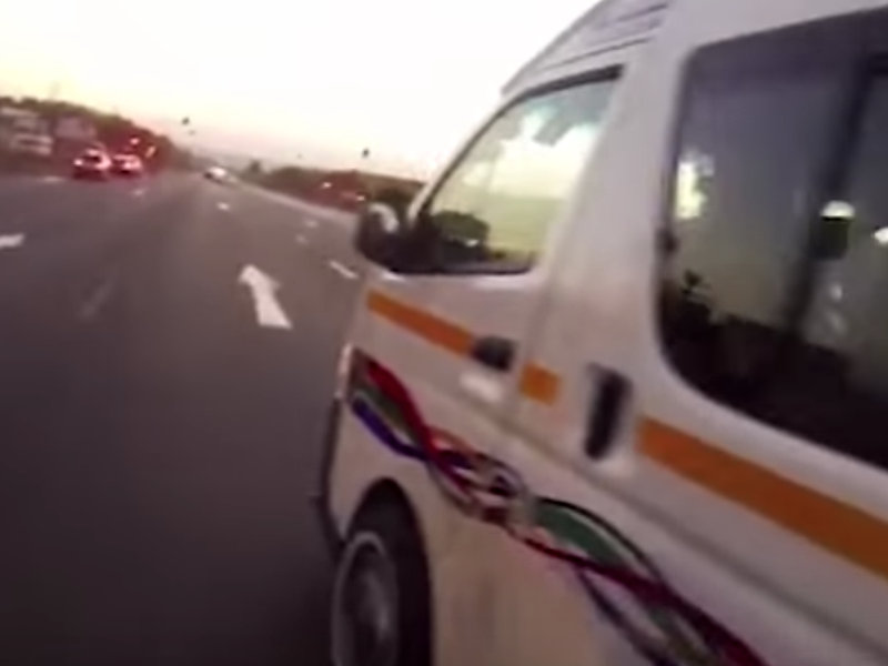 motorist knocked down by taxi youtube