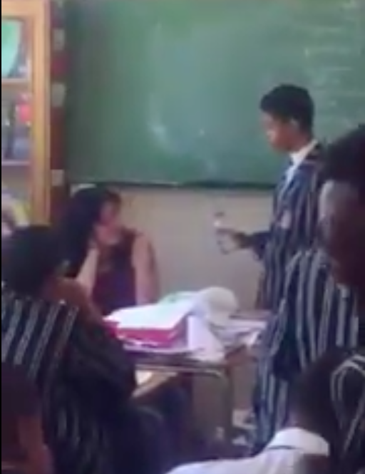 Kimberley Boys High School Pupil Throws Water At Teacher