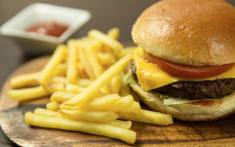 hamburger and chips pexels Foodie Factor