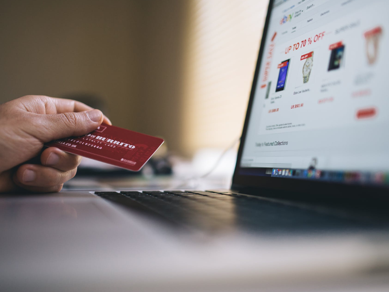 online shopping pexels Negative Space
