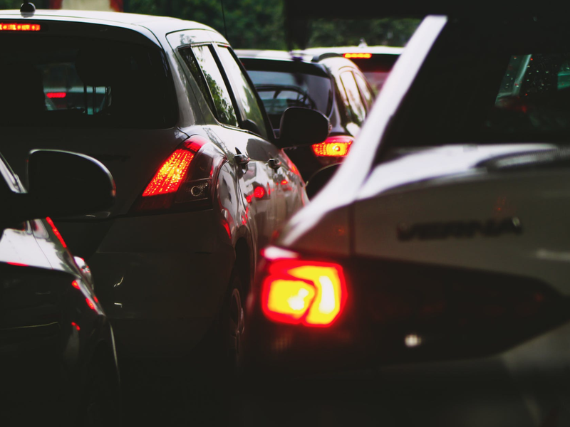 traffic cars piled up pexels
