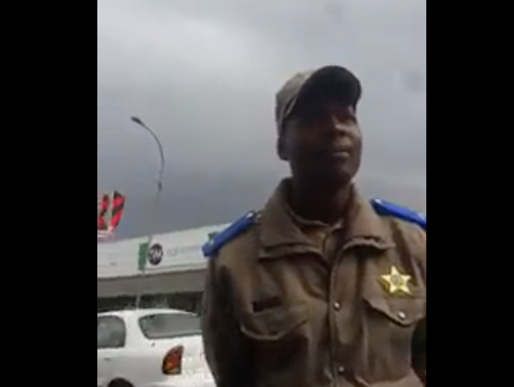 WATCH: Traffic cop keeps cool while being 'harassed' by motorist