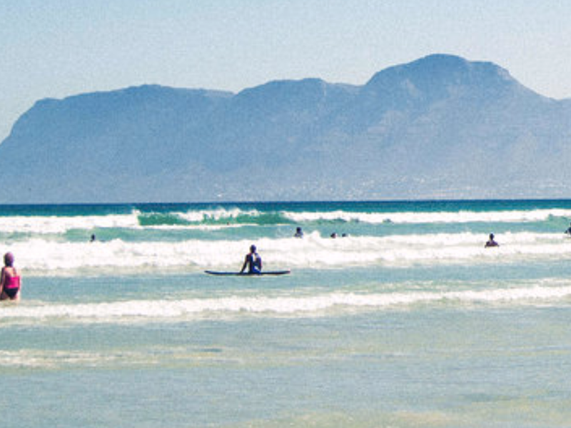 Muizenburg beach beautiful news