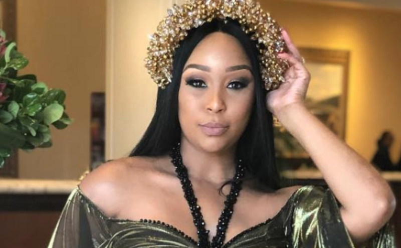 Minnie Dlamini at Sun Met / Instagram