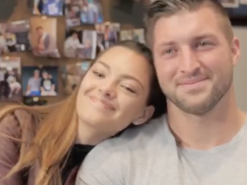 Demi Leigh and Tim Tebow / Instagram