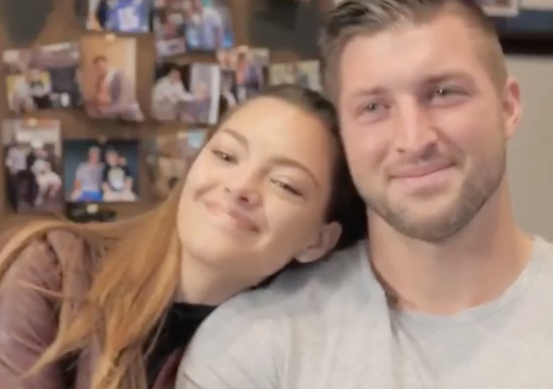 Demi Leigh and Tim Tebow / Instagram