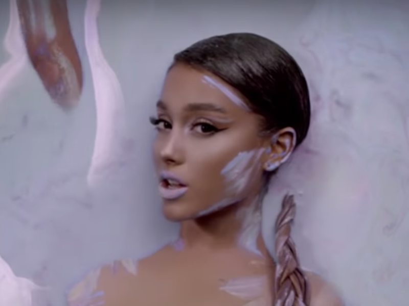 Ariana in 'God is a Woman' video / YouTube