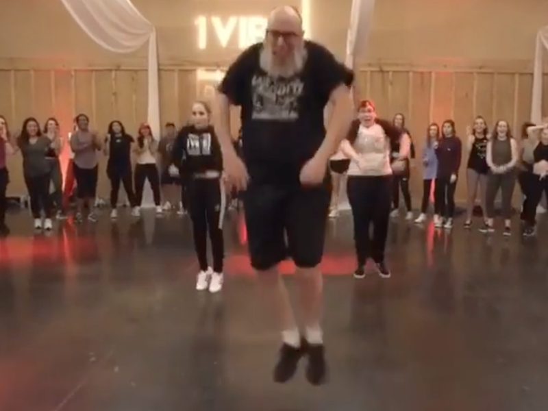 Man dancing to Post Malone song / Instagram