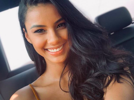 Miss SA raising awareness in Zambia