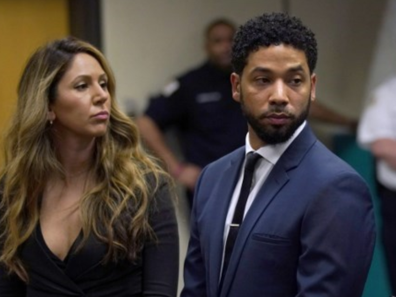 jussie E. JASON WAMBSGANS / POOL / AFP