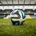 Soccer ball on field / Pexels