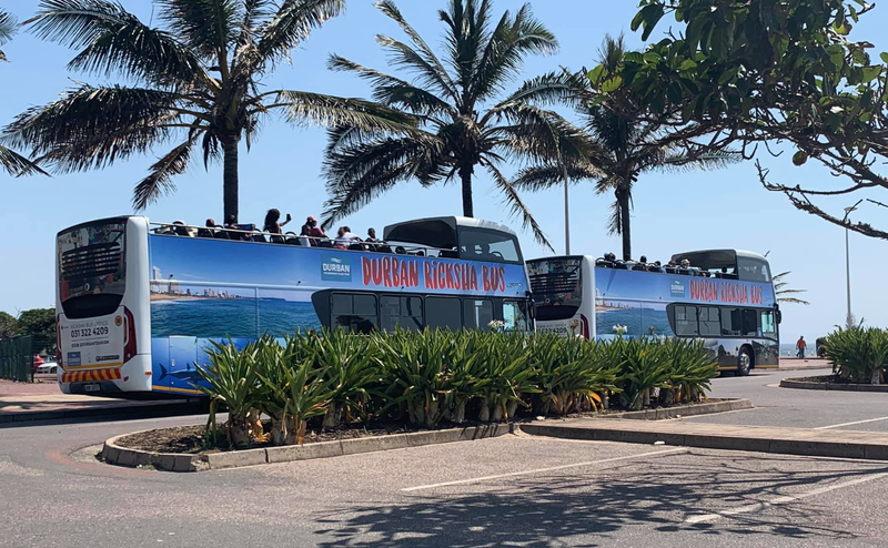 Durban Ricksha Bus / Durban Tourism Facebook Page