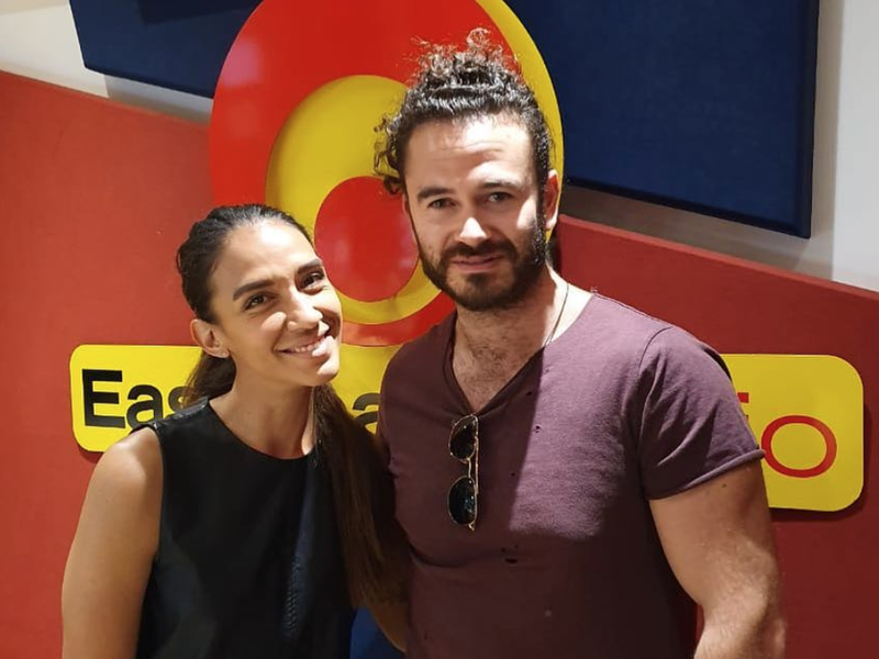 Daniel Baron and Stacey Norman / East Coast Radio Instagram
