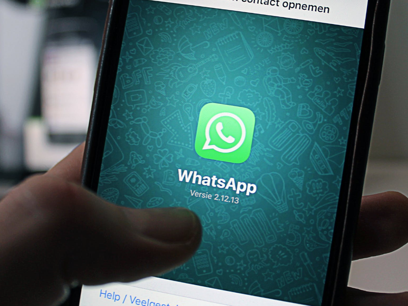 WhatsApp on a phone / Pexels