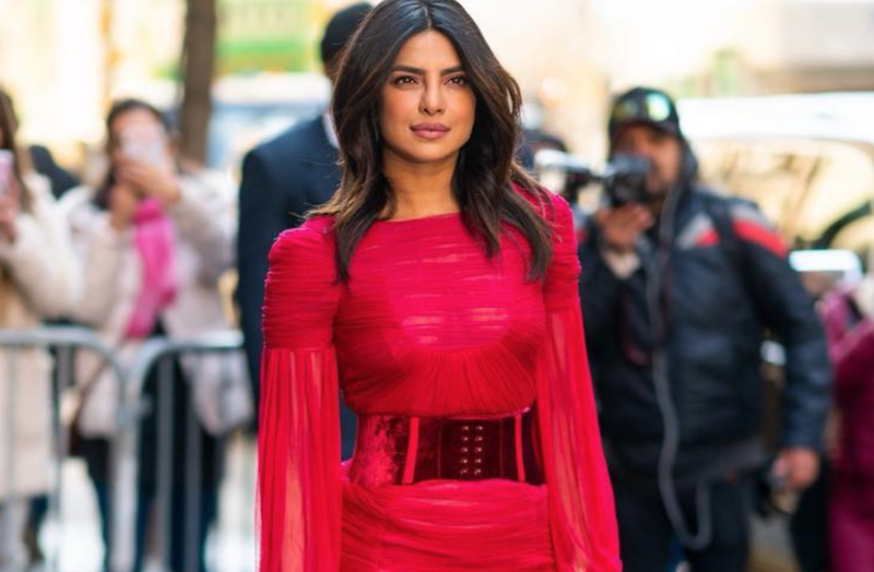 Priyanka Chopra in dress / Instagram