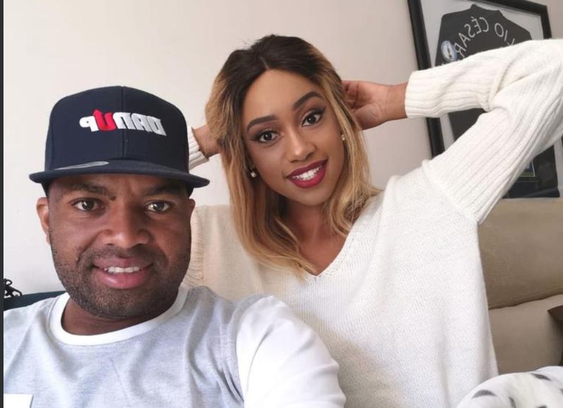 Itumeleng Khune and new girl / Twitter