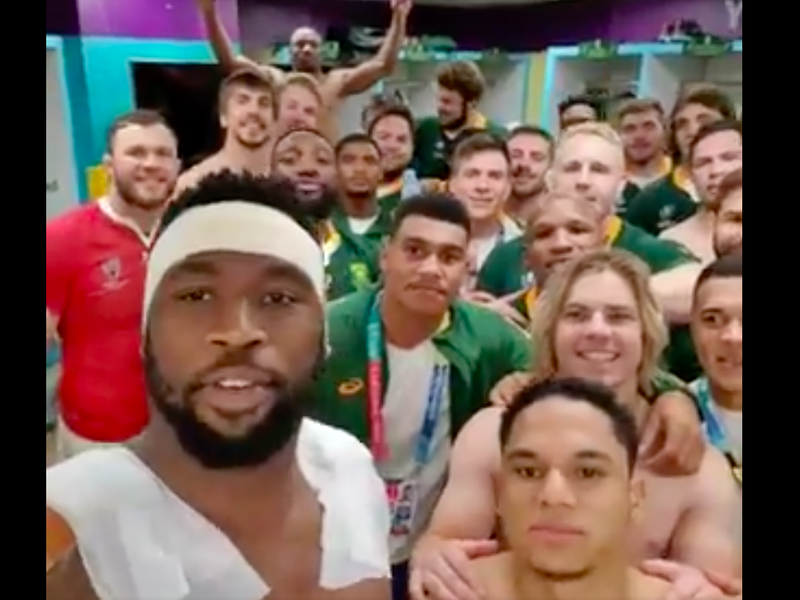 Springboks thank South Africa