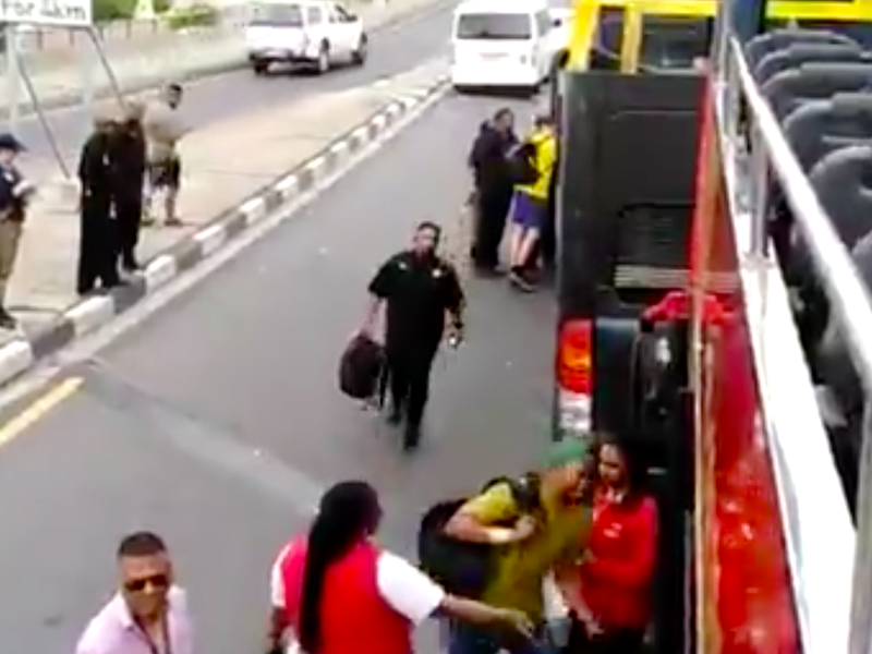 Springboks Tour Bus Broke Down in Cape Town