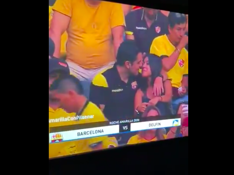 Man caught cheating