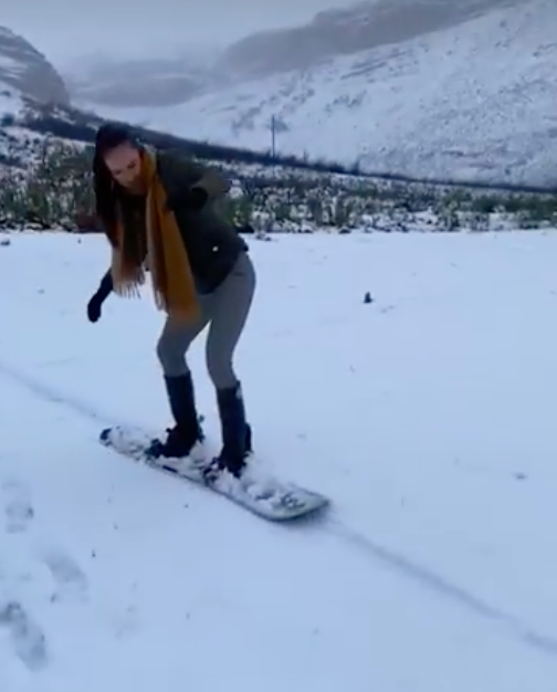 Snowboard in Ceres