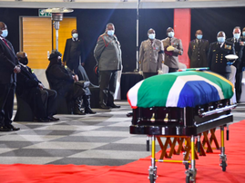 Mlangeni casket