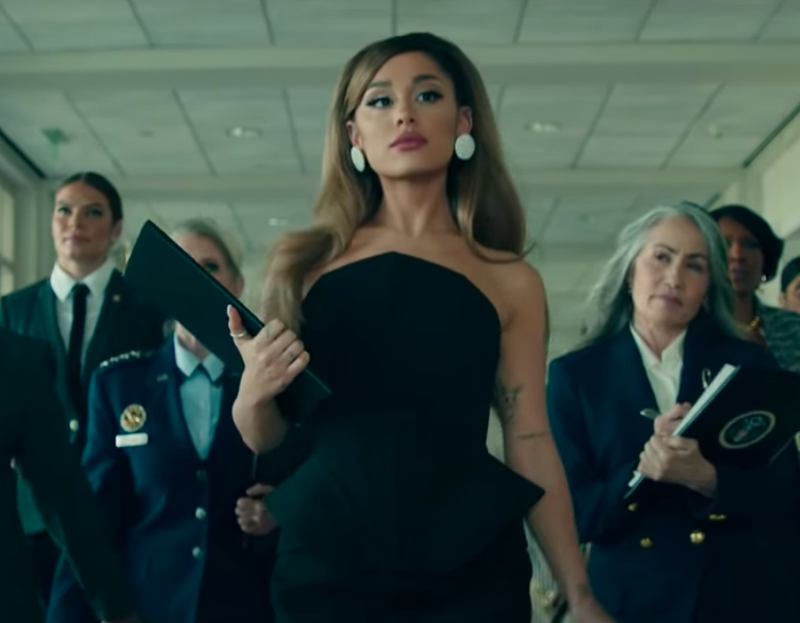 WATCH Ariana Grande plays President of the USA in new music video