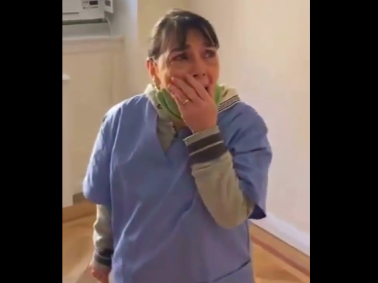 Helper receives penthouse
