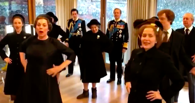 WATCH: 'The Crown' cast dances behind the scenes in viral clip - Vimarsana News