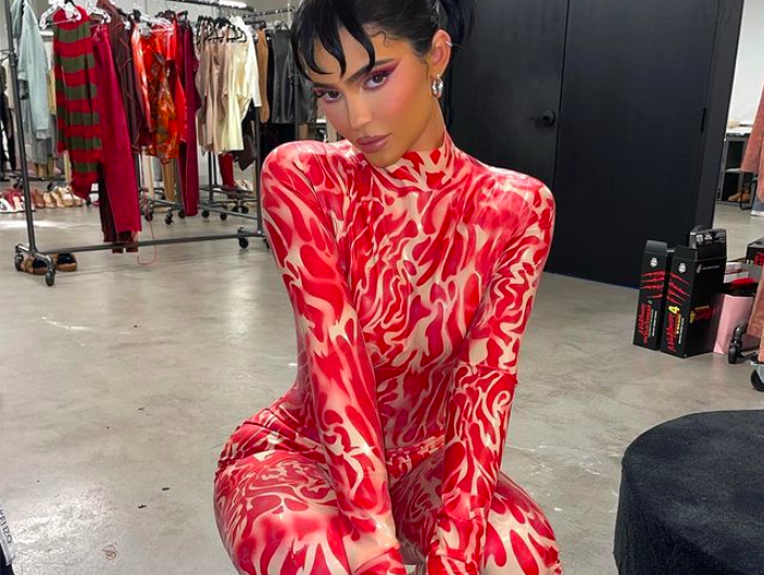 Kylie Jenner makeup satanic launch nightmare on elm street