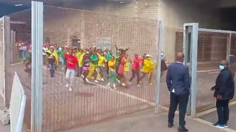 ANC Members Storm Venue