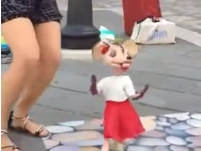 Puppet dancing