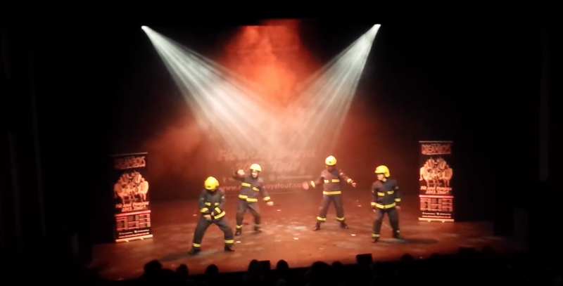 Fireman routine