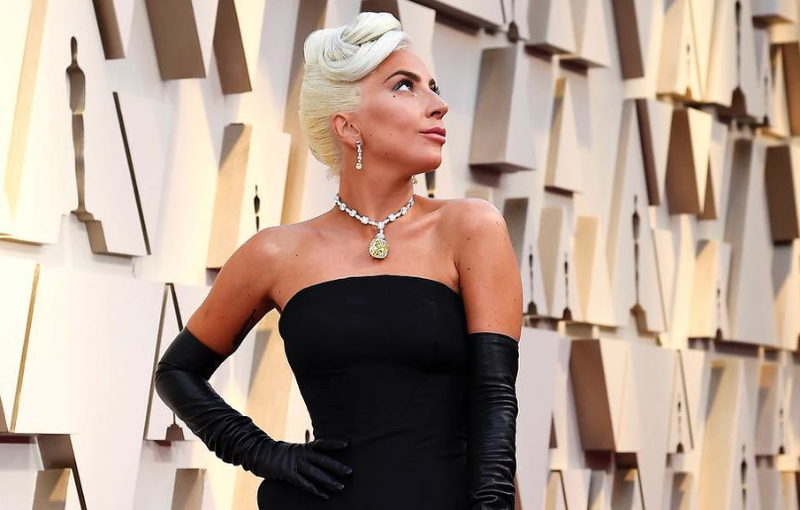 necklace lady gaga wore at the oscars