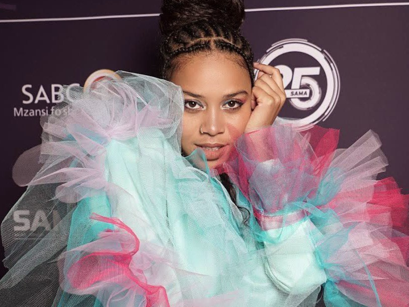 Sho Madjozi at the SAMA's / Instagram