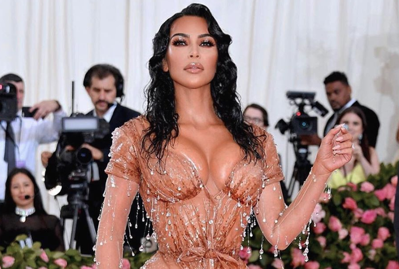 Kim Kardashian at the MET BALL 2019 / Instagram