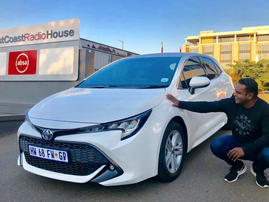 Deon and the Toyota Corolla XS / Supplied