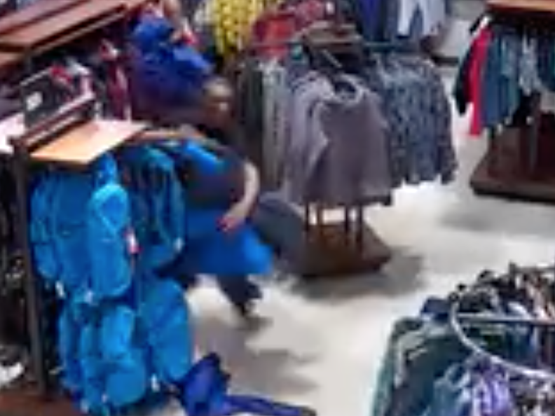 Flash grab-and-go robbery