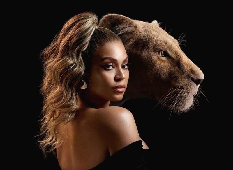 Beyonce in the Lion King / Instagram