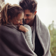 Romantic couple on a winter holiday / iStock