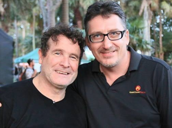 Darren Maule and Johnny Clegg / Instagram