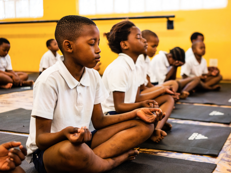 Yoga in schools beautiful news